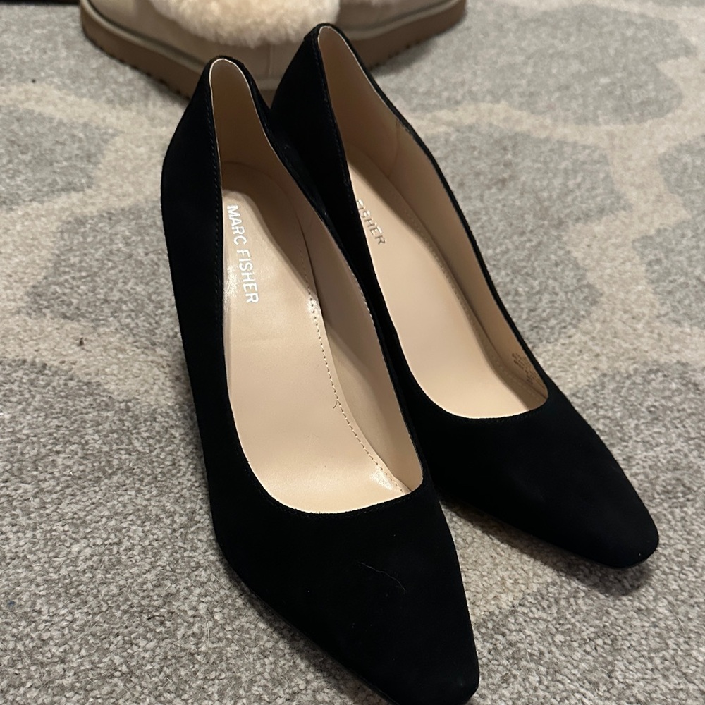 Marc Fisher Classic Black Heels